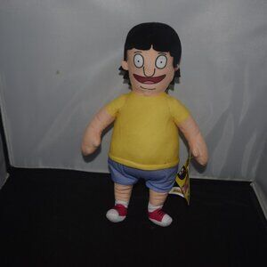 13.5" Gene Belcher Plush Bobs Burgers NWT